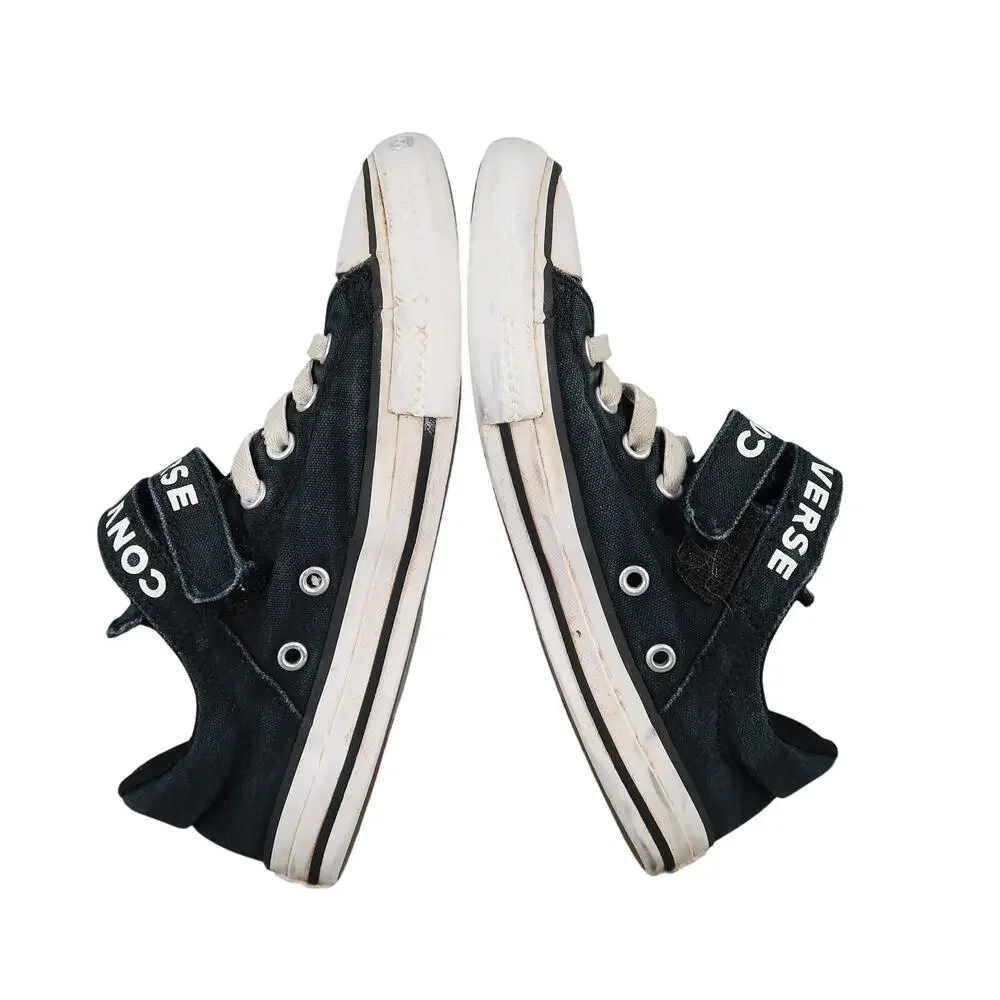 Converse Shoes Kids 3 Sneakers All Star Adjustable Double Strap Slip On Junior